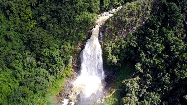 LOS SALTOS XPRESS TOUR - Epic Zipline And Giant Waterfall Small Group tour from Medellin