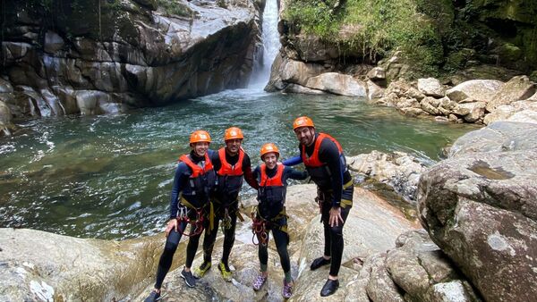 CRYSTALLINE CANYONING private tour from Guatape